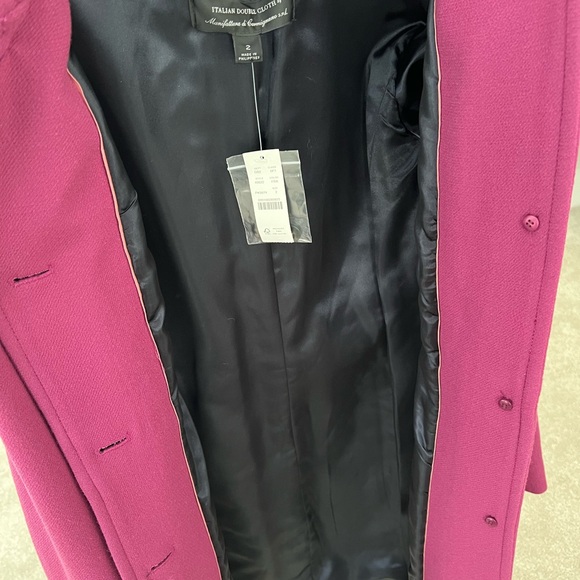 J. Crew Classic lady day coat in Italian double-cloth wool with Thinsulate® Sz 2 - Picture 9 of 9